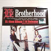 B'z A① 告知 ポスター Brotherhood LIVE-GYM '99 美品 グッズ 稲葉浩志_画像2