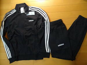 新品★Sサイズ②★9,889円★アディダスジャージ上下セット黒ブラックADIDAS