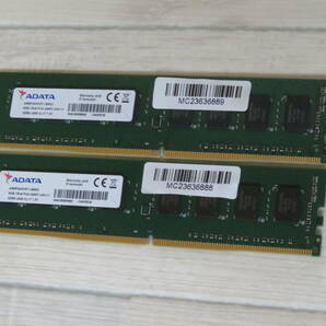 ADATA AM2P24HC8T1-B9SS DDR4 PC4-2400T 8GB×2枚☆合計16GB☆メモリ の画像5