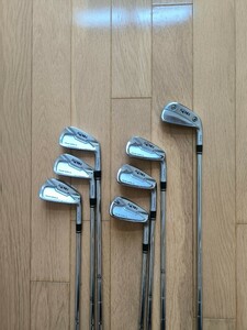 5UT付！ 中古美品 ホンマ HONMA TW737V DG AMT S200 アイアン5-P 6本 + TW-U 5番 モーダスTOUR105 S 1本 計7本セット 