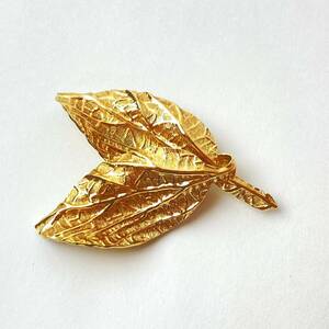 vintage Dior DIOR женский leaf брошь 