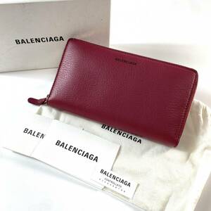 美品 バレンシアガ BALENCIAGA レディース 長財布 ジッピー 516362