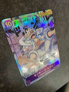 ワンピースカード SEC ニカ モンキー・D・ルフィ ※展示用　※ACG カード