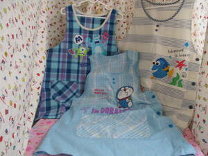  Monstar z ink other Doraemon apron 3 sheets M~L size letter pack post service plus 520 jpy 