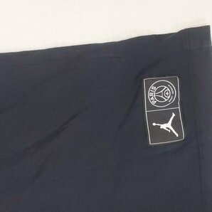 17．パリサンジェルマン ジョーダン ナイキ デカロゴ プリント 半袖 Tシャツ バスケ AIR JORDAN メンズL 黒白x406の画像5