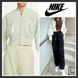 NIKE ウィメンズ ボア ブルゾン Lサイズ