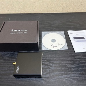 【美品】Aura sprint オーラ / USB DDコンバーター / 24bit/192KHz USB LINKの画像7