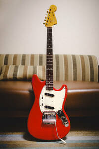 状態良好 1965年製 Fender Mustang スラブボード Bネック ビンテージ