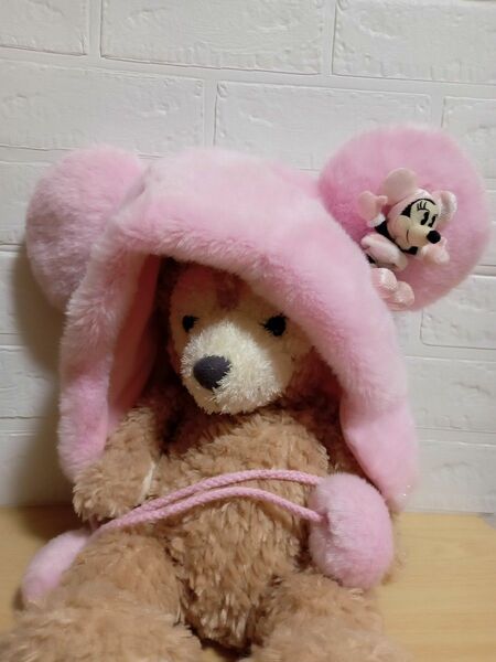 お値下!!ディズニー☆ミニーマウス ファンキャップ 帽子 ピンク