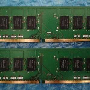 中古 SKhynix 8GB 2Rx8 PC4-2133P-UB0-10 HMA41GU6AFR8N-TF N0 AC 1547 2枚セット 計16GBの画像2