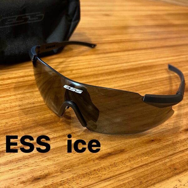 ESS ice シューティンググラス ケース付き