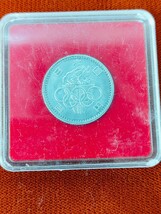 東京オリンピック 記念銀貨100円/昭和39年/ケース入/美品_画像3