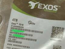 【新品未開封】ハードディスクSEAGATE EXOS 7E8 4TB_画像3