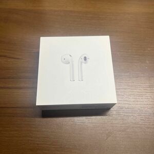 AirPods 第二世代　 カバーケース付き　値下げ可　Apple ワイヤレスイヤホン