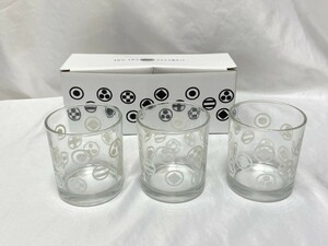 長期保管品 未使用品！！ SOU SOU グラス 3個セット コップ 和柄 ソウソウ ☆ちょこオク☆雑貨80