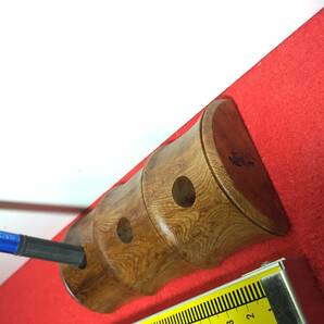 格安！在庫処分！ 76 鉛筆立て ペン立て スタンド 銘木屋久杉工芸品 インテリア家具 世界遺産 竹型の画像7