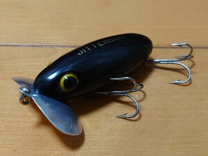 jita-bag5/8oz. eyes black gold character pa tent number less jitterbug Old arbogast Heddon 