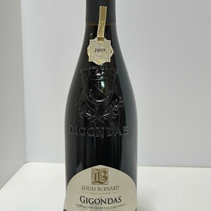 古酒 ワイン 2007年 Louis Bernard Gigondas ルイ・ベルナール ジゴンダスの画像1