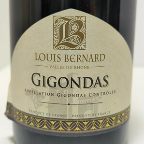 古酒 ワイン 2007年 Louis Bernard Gigondas ルイ・ベルナール ジゴンダスの画像6