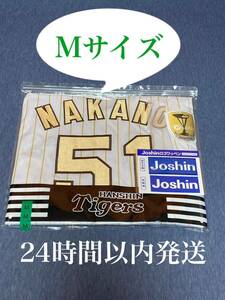 阪神タイガース　中野拓夢選手　チャンピオンユニフォーム　Mサイズ