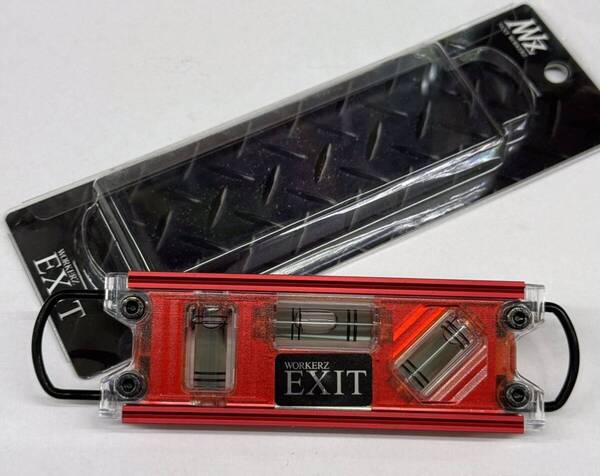 送料無料 EXITトビレベルプロ 水平器 EXTTBPRE ネクストワーカーズ レッド