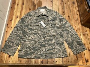 dead stock the US armed forces the truth thing USA import 42Rteji duck military shirt 100 jpy start selling out camouflage old clothes the US armed forces discharge goods 