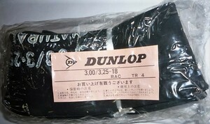 レア！★DUNLOP 3.00/3.25-18 TR4 チューブ RAC