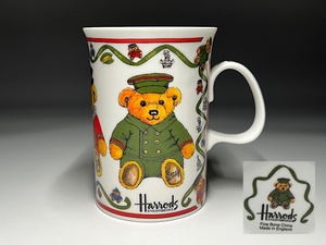 【瑞】Harrods　ハロッズ　テディベア　マグカップ