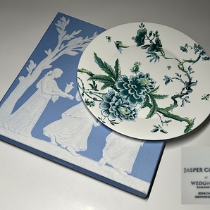 【瑞】ウェッジウッドWEDGWOOD JASPER CONRAN プレート 共箱栞の画像1