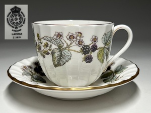 [.] Royal Worcester ROYAL WORCESTER LAVINIA small cup & saucer 