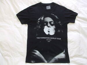 ビヨンセ BEYONCE「 THE FORMATION WORLD TOUR 2016 」Tシャツ / ブラック Sサイズ