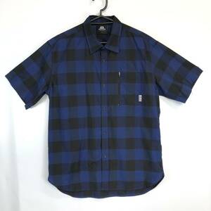 マウンテンイクイップメント(Mountain Equipment) 半袖ボタンシャツ SS Buffalo Check Shirt Men's 421825 メンズLサイズ