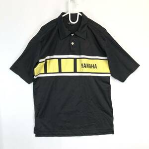 YAMAHA ヤマハ 半袖速乾ポロシャツ ブラック Lサイズ RY-955