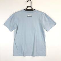 日本製 Mont-bell モンベル 半袖コットンTシャツ XSサイズ 水色系 メンズ_画像5