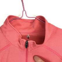 モンベル mont-bell 1104929 半袖プルオーバーシャツ クール ハーフスリーブジップシャツ レディース Mサイズ ピンク系_画像3