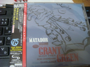 GRANT GREEN MATADOR 東芝 BLUE NOTE 24bitデジタルリマスター SHM-CD 帯付き グラント グリーン マタドール 