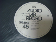 八城一夫 SIDE by SIDE 2 45 ALF1003 AUDIO LAB プロモ LP ALF 1003 非売品 菅野沖彦 録音 オーディオラボ 45回転 プロモ_画像3