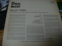 McCOY TYNER THE REAL McCOY LIBERTY 青ベタ LP VAN GELDER 刻印 あり JOE HENDERSON BLUE NOTE マッコイ タイナー リアル マッコイ_画像2