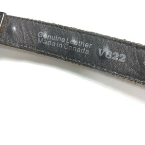 VOX ギターストラップ V822 パイソンストラップ レザー 革 PYTHON STRAP ブラック 黒の画像8