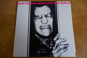 CDk-7018＜紙ジャケ＞DEAF SCHOOL / DON'T STOP THE WORLD