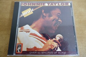 CDk-7393 JOHNNIE TAYLOR / CHRONICLE: THE 20 GREATEST HITS