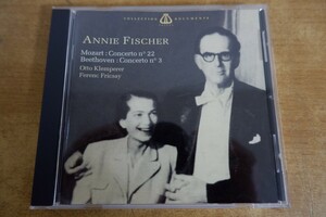 CDk-7465 Mozart, Beethoven - Annie Fischer, Otto Klemperer / Ferenc Fricsay Concerto No. 22