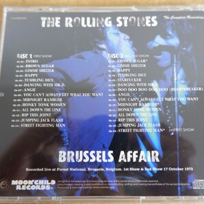 CDk-7491＜2枚組＞THE ROLLING STONES /BRUSSELS AFFAIR The Complete Recordingsの画像2