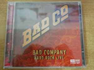 CDk-6927 BAD COMPANY / HARD ROCK LIVE