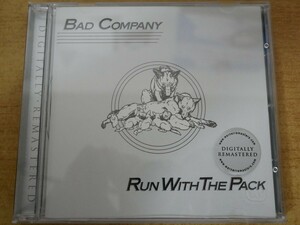 CDk-6937 BAD COMPANY / RUN WITH THE PACK