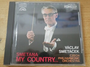 CDk-7515＜3800円盤＞SMETACEK/CZECH PHILHARMONIC ORCHESTRA / SMETANA: MY COUNTRY