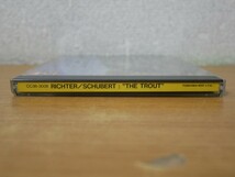 CDk-7535＜3800円盤＞RICHTER / SCHUBERT: THE TROUT_画像4