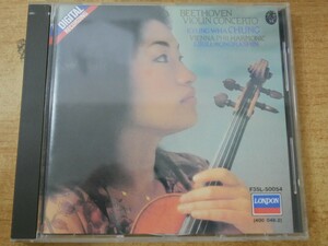 CDk-7538＜3500円盤＞チョン VPO / ベートーヴェン:ヴァイオリン協奏曲ニ長調