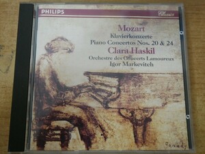 CDk-7587 CLARA HASKIL / MOZART PIANO CONCERTOS NOS. 20 & 24