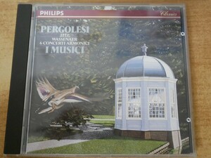 CDk-7640 I MUSICI / PERGOLESI ATTR. WASSENAER 6 CONCERTI ARMONICI